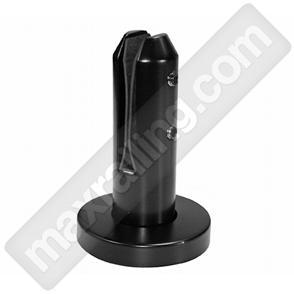 Styklodyrjach black cheren mat. Стъклодържач черен мат.